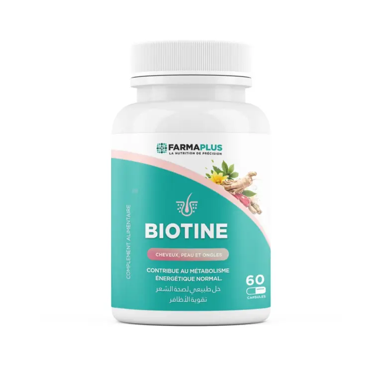 Biotine - Cheveux, Peau & Ongles - FARMAPLUS