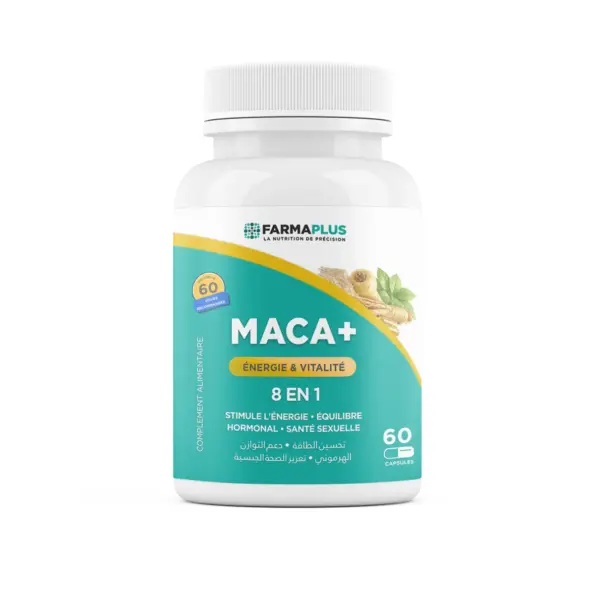Maca+ - Énergie & Vitalité - FARMAPLUS