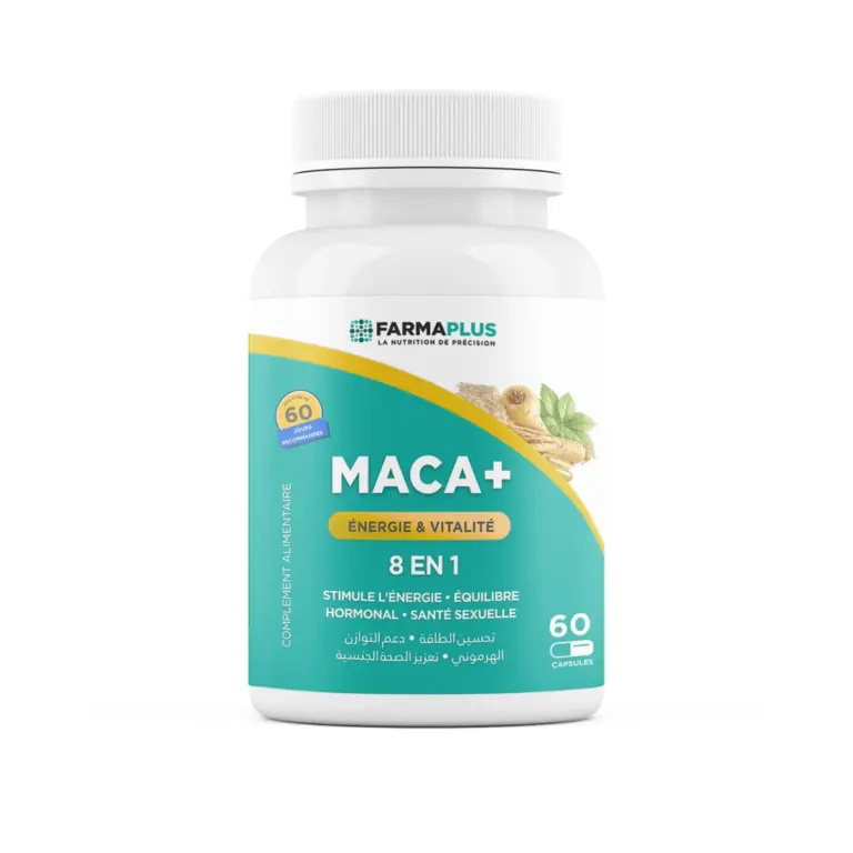 Maca+ - Énergie & Vitalité - FARMAPLUS