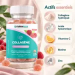 Collagène Hydrolysé Gummies – Peau, Cheveux & Articulations – 25 Gommes – Image 3