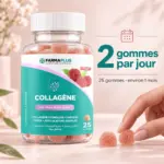 Collagène Hydrolysé Gummies – Peau, Cheveux & Articulations – 25 Gommes – Image 6
