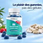 Magnésium Complexe Gummies – Stress, Fatigue & Système Nerveux – 25 Gommes – Image 3