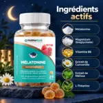 Mélatonine Gummies – Sommeil, Endormissement Rapide & Réveil en Forme – 25 Gommes – Image 3