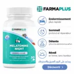 Mélatonine Night - Sommeil & Endormissement 30 caps - FARMAPLUS – Image 2