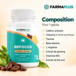 BeFocus - Énergie & Concentration 30 caps - FARMAPLUS – Image 3
