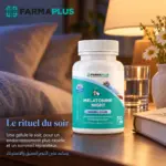 Mélatonine Night - Sommeil & Endormissement 30 caps - FARMAPLUS – Image 4