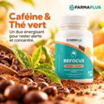 BeFocus - Énergie & Concentration 30 caps - FARMAPLUS – Image 5
