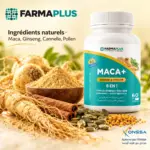 Maca+ - Énergie & Vitalité 60 caps - FARMAPLUS – Image 5