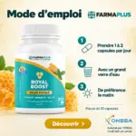 Royal Boost - Vitalité & Immunité 30 caps - FARMAPLUS – Image 6