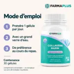 Collagène Marin - Peau & Articulations 30 caps - FARMAPLUS – Image 6