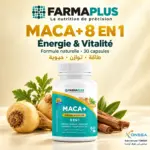 Maca+ - Énergie & Vitalité 60 caps - FARMAPLUS – Image 7