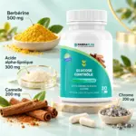 Glucose Contrôle - Glycémie & Diabète 30 caps - FARMAPLUS – Image 3