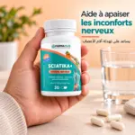 Sciatika+ - Sciatique & Douleurs nerveuses 30 caps - FARMAPLUS – Image 4
