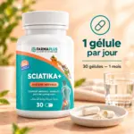 Sciatika+ - Sciatique & Douleurs nerveuses 30 caps - FARMAPLUS – Image 6